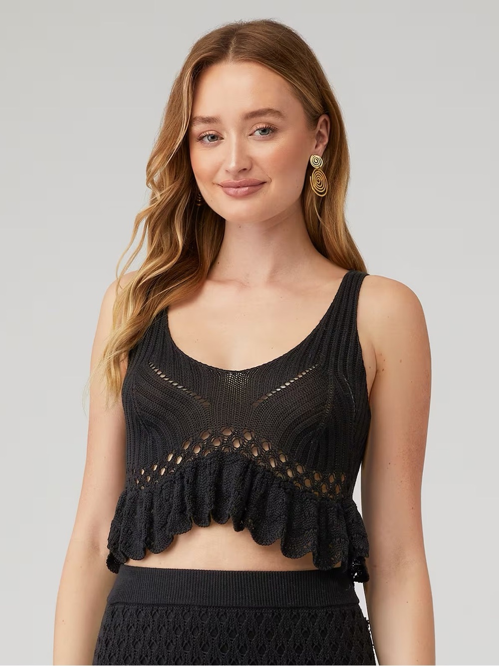Beach Riot Leigh Crochet Tank Top